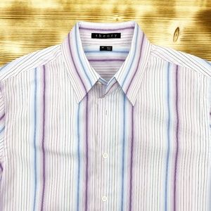 THEORY Men's French Cuff L/S Button Down Sz M